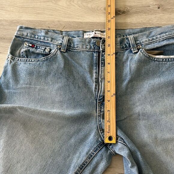 Tommy Hilfiger Straight Leg Vintage 90’s Jeans Blue 14L EUC - Picture 10 of 10